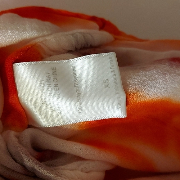 Young Fabulous & Broke Tie Dye Knotted Front Top Oversized - Picture 6 of 6